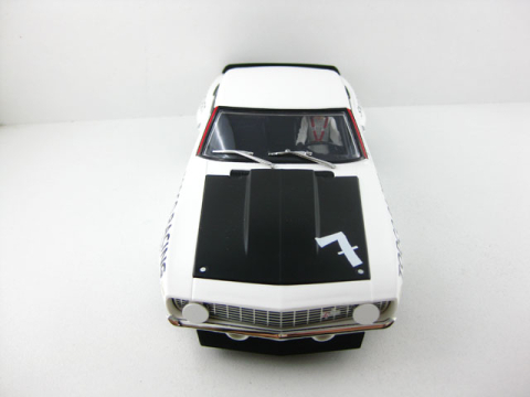 Mustang Boss 302 Camaro Z28 1969 Todco Racing #7 (Scale 1:24)