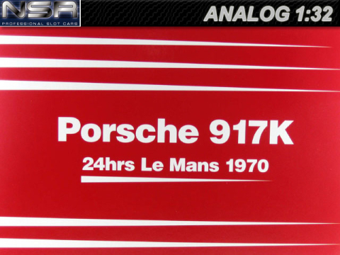 Porsche 917k 24hrs Le Mans 1970 Porsche KG Salzburg Team (A)