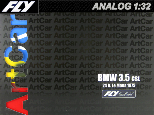 BMW 3,5 CSL 24h Le Mans 1975 Art Car