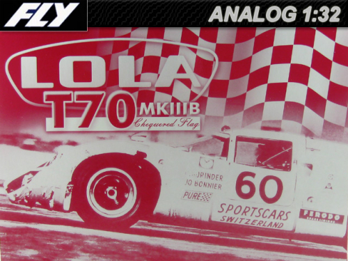 Lola T70 MK3B 24h Daytona 1969 "Chequered Flag" No.60