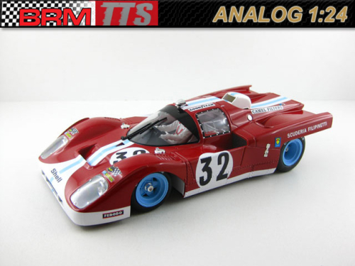 Ferrari 512M Scuderia Filipinetti #32 1000 km Spa 1971 (Maßstab 1:24)